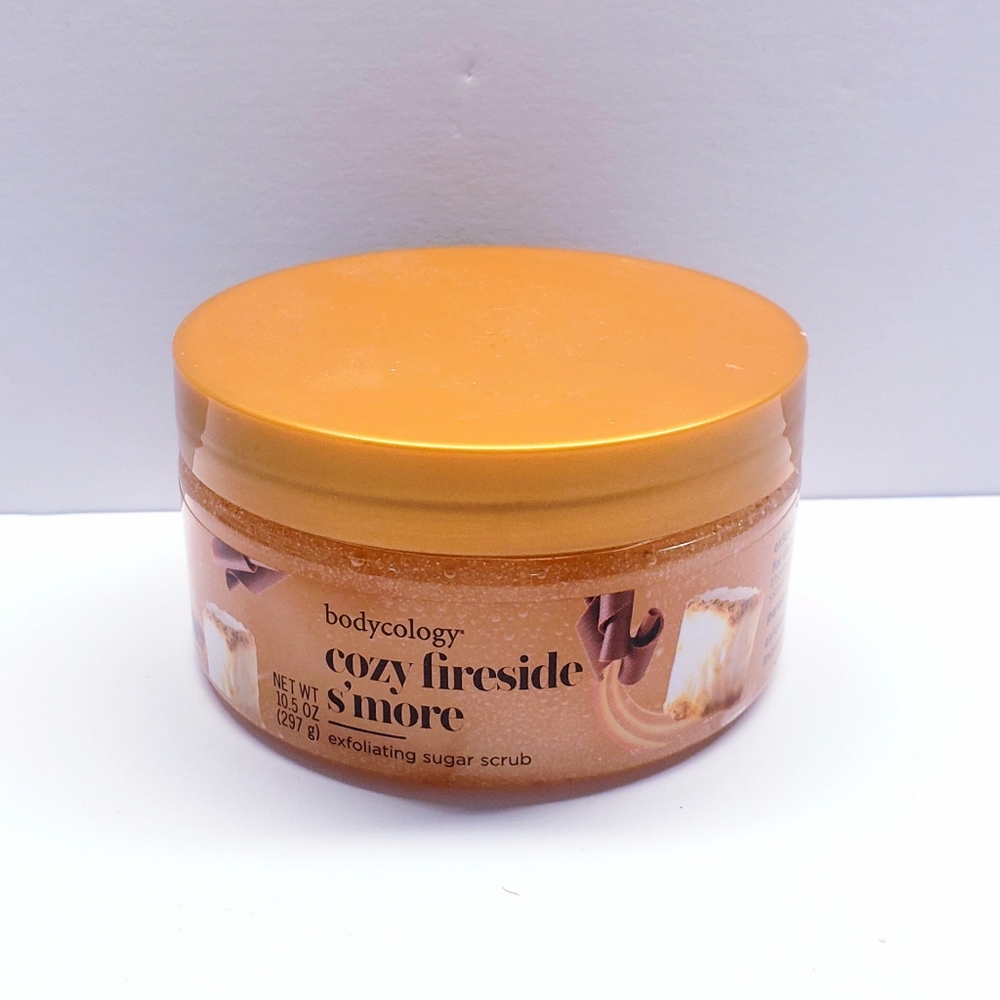 Bodycology COZY FIRESIDE S'MORE Exfoliating Sugar Scrub, 10.5 oz/297 g